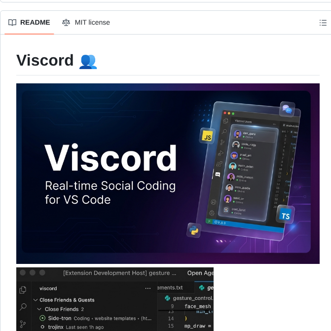 Shows GitHub activity in VS Code

github.com/CyberTron957/v…