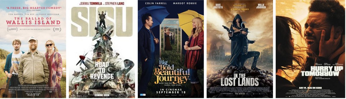 ARE THESE FIVE FILMS THE WORST OF 2025?
We sneak in our least favourite pics of the year in this week's Screen-Space Newsletter (bit.ly/3YQ9FwN), but surely there were worse films than this lot? Just for a laugh, tell us your least likeable big screen moment of 2025...