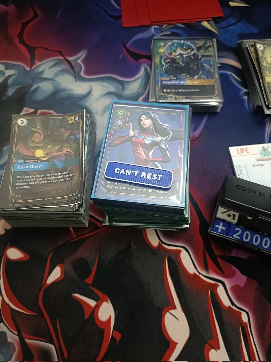 Can't Rest even on Saturday Night. Is Irelia a bait deck in your opinion? 
<a href="/playriftbound/">Riftbound</a> #riftbound