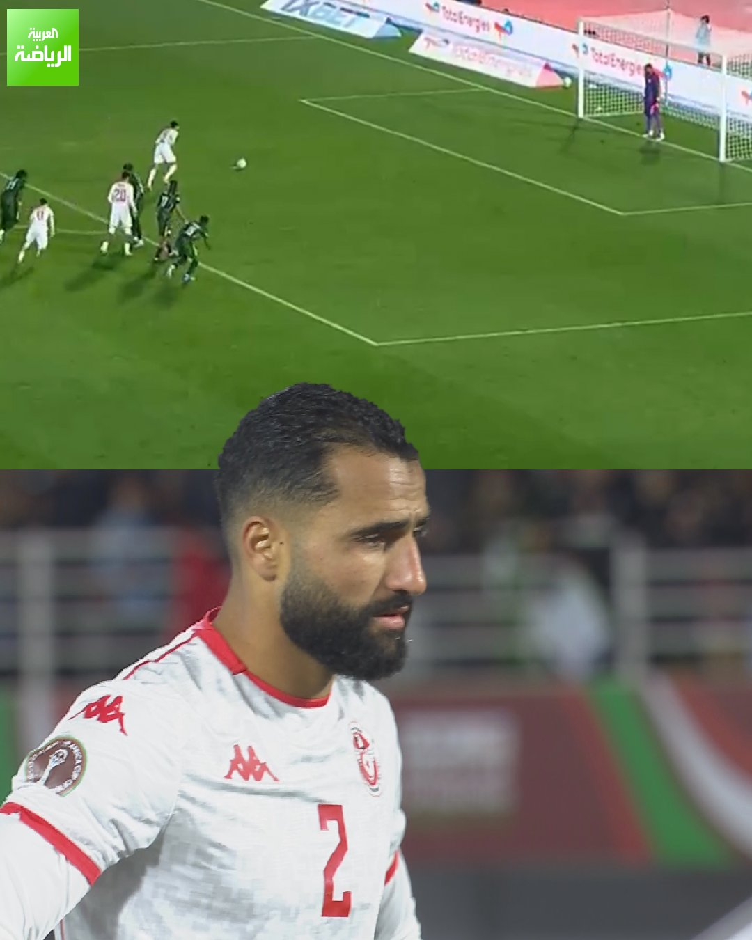 انتفاضة تونسية مستمرة.. علي العابدي يسجل الثاني من ركلة جزاء في اللحظات الحاسمة. نيجيريا 3 تونس 2. كأس أمم إفريقيا. ملعب فاس 