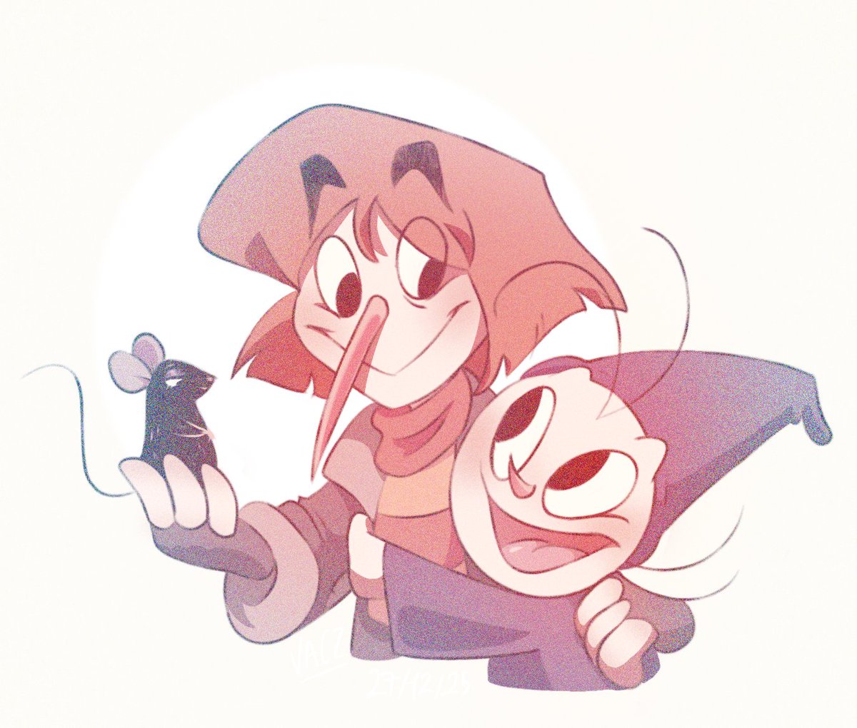 It's December, so what's better than spending the final days of the year with your family? ❄️

#myartwork #myart #ArtistOnTwitter #oc #ocs #myoc #eternalnight #HappyNewYear