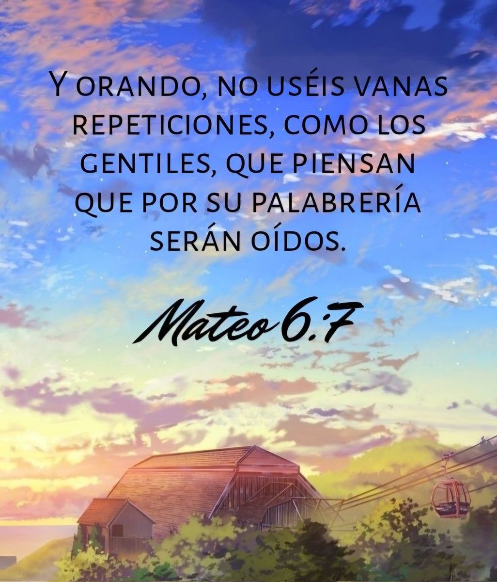 La oración requiere mas del corazón que de la lengua.
🙌