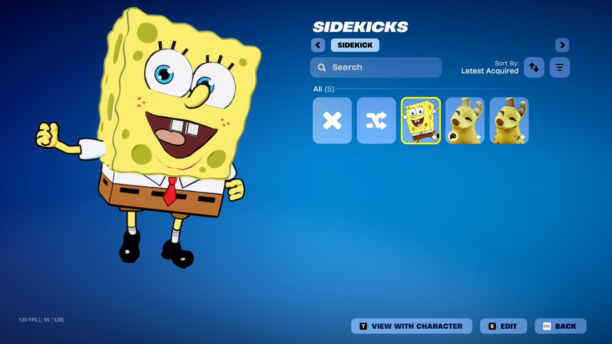 I'M PROUD THAT THE ONLY SIDEKICK I'VE EVER BOUGHT IS SPONGEBOB -- LOOK HOW HAPPY HE IS ❤️‍🩹