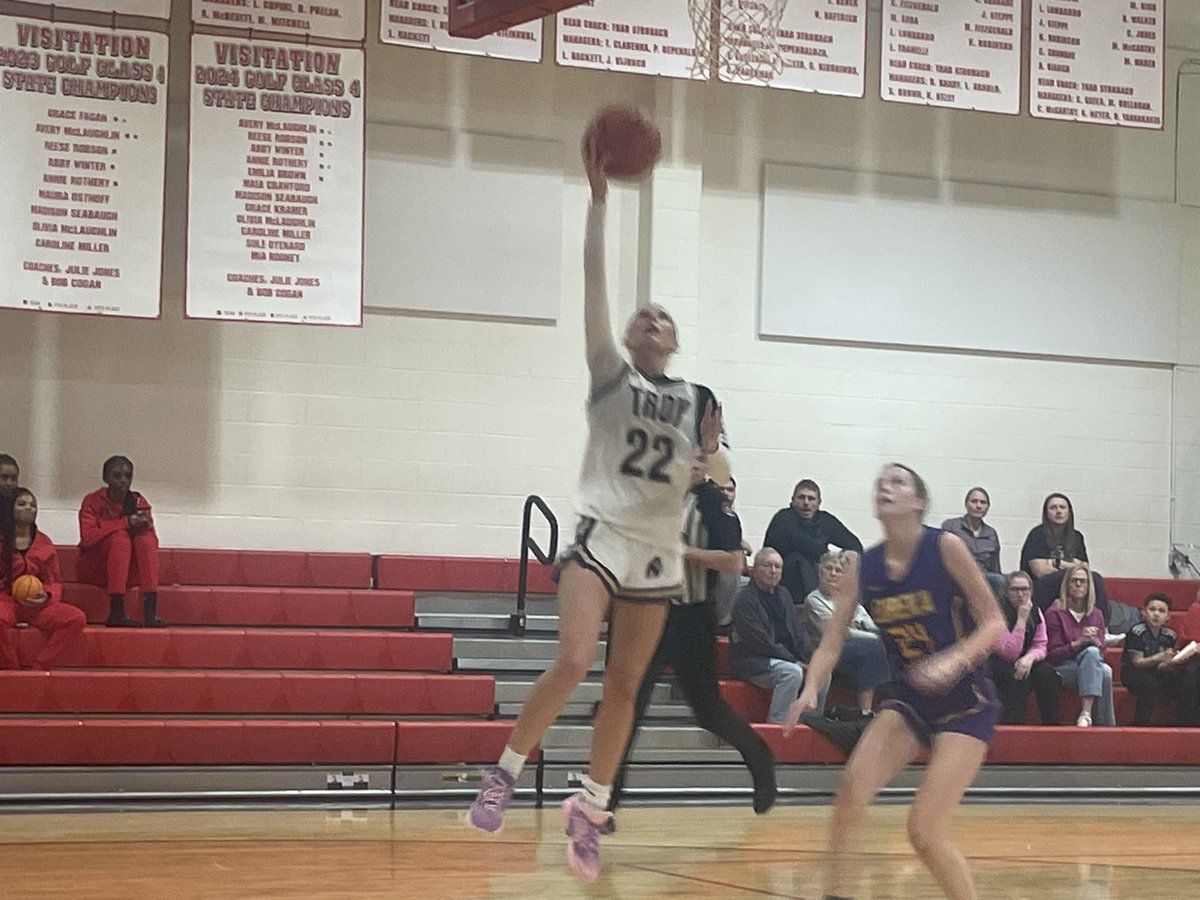 PGHMissouri's tweet photo. 2026 Mya Robinson of Troy scored 21 points in the Trojans victory over Eureka at the Viz Tournament https://t.co/mUZhQowlJu