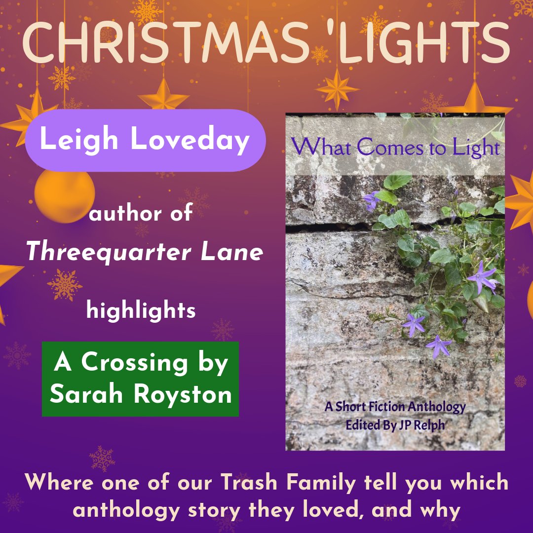Our charity anthology authors share the love!
 
"A Crossing gives us pilgrims almost meeting on the road – but centuries apart. Rich with authenticity and memory, deftly unspooled in under 1000 words. A gem."
 
Paperback £7.50: mybook.to/WhatComesToLig…
 
<a href="/MrLovelyday/">Leigh Loveday</a>
