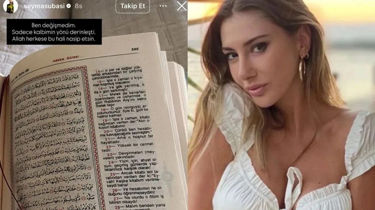 yasamucadele's tweet image. Şeyma Subaşı:

"Ateistlere o kadar acıyorum ki, Rabbimin mucizelerini göremiyorlar. Ne mutlu ki bana Müslümanım. Müslüman doğdum, Müslüman öleceğim."