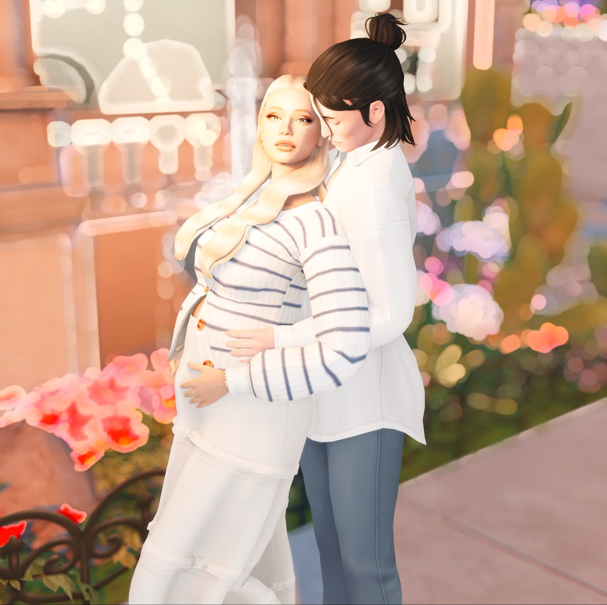 simmatry_'s tweet image. SURPRISEEEE
Noa has a bun in the oven🙂‍↕️🤍