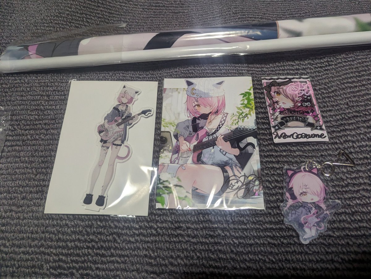 新衣装グッズ届きました！！ 心がこもったチェキ凄く可愛くて最高で