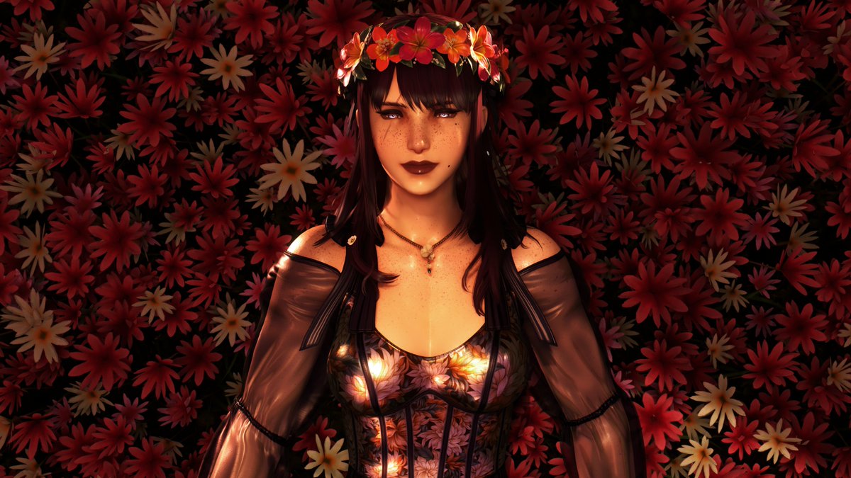 JoriGodhand's tweet image. Queen of Flowers
