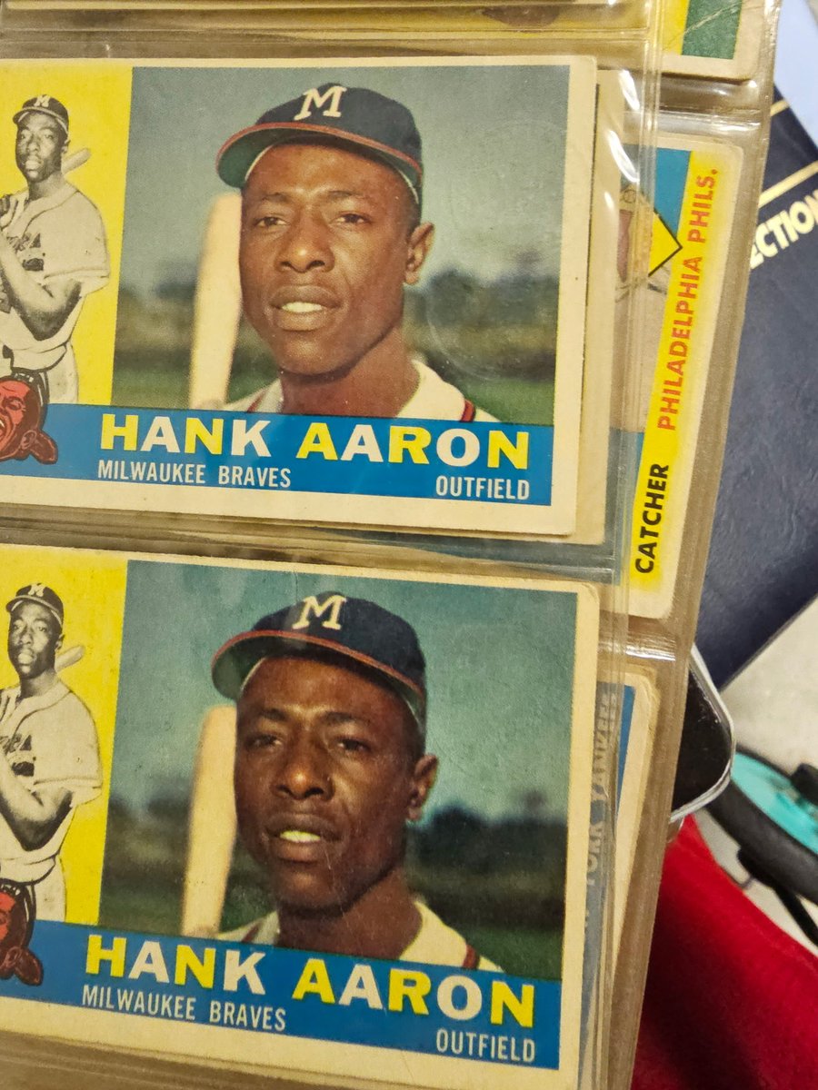 GaryDuane's tweet photo. @MikeBacsik my brother in law got a bunch of cards from his pops… from the 50-60’s I think…
If he isn’t wanting to keep them, what should he do with them? https://t.co/bYW1pnDozs