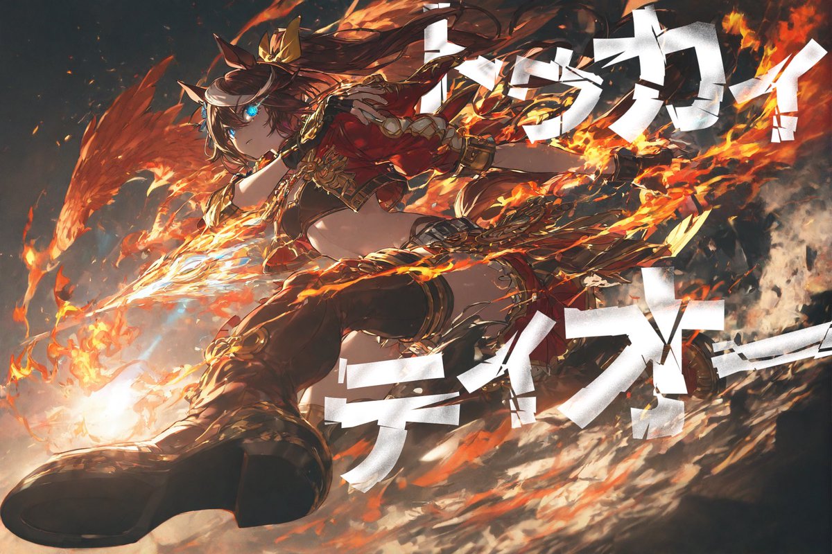 nas_AIrt's tweet image. 夢叶い、夢敗れる場所
-有馬記念開幕-
#AIイラスト #AIart #ウマ娘