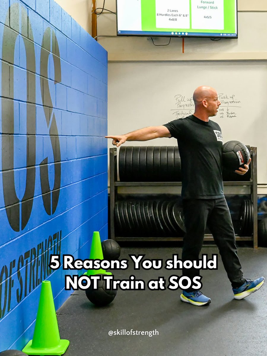 skillofstrength's tweet image. 5 Reasons You Should Not Train at SOS

1. You're looking for the cheapest gym.
That's not us. Our coaches are highly trained, our space is clean and well-equipped, and our community is incredibl...
#grouptraining #fitnesstraining #chelmsfordma #strengthtraining #adulttraining