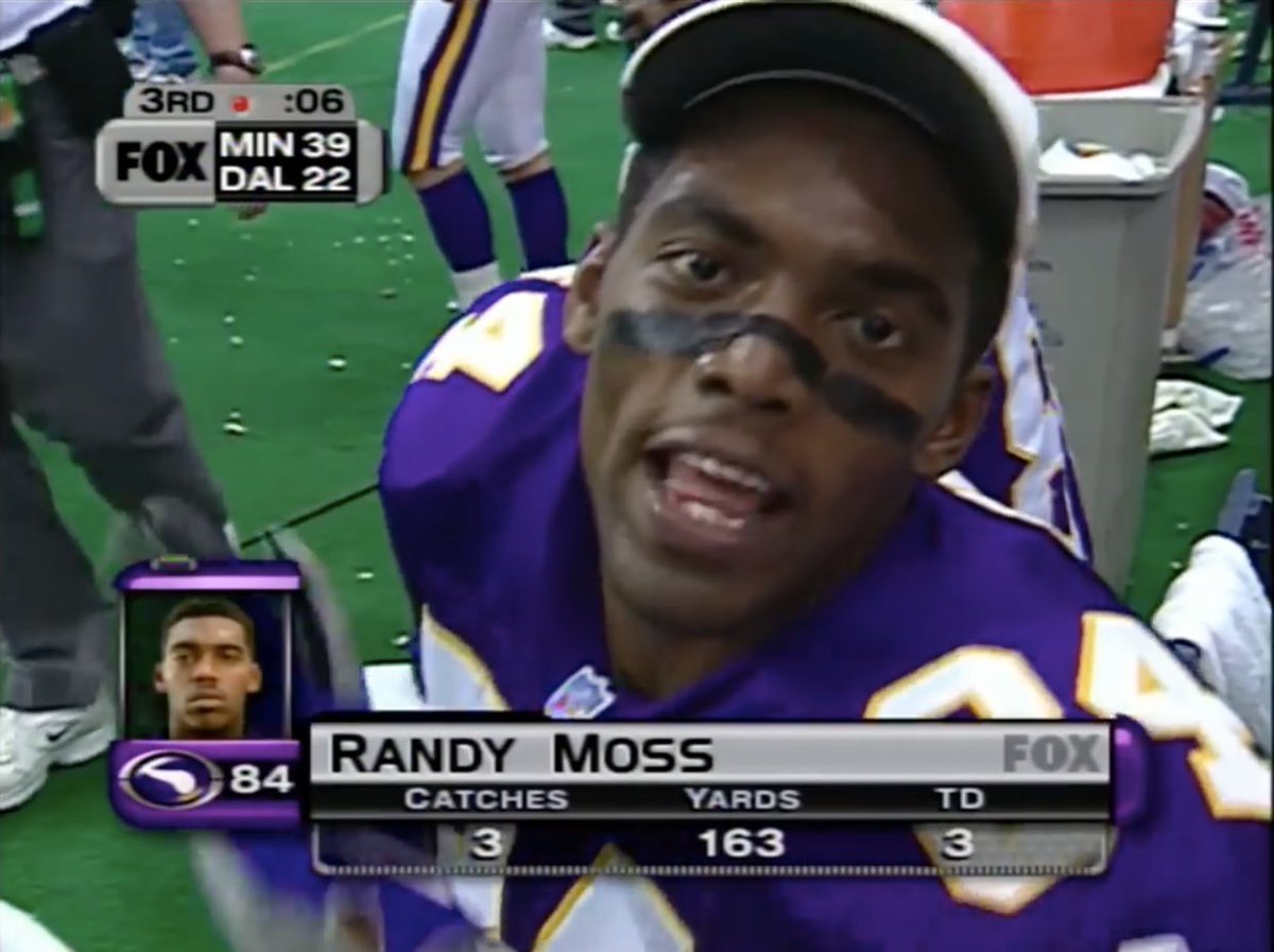 NFLonFOX's tweet image. 😤 Randy Moss stat line vibes from CJ Stroud to start today's game