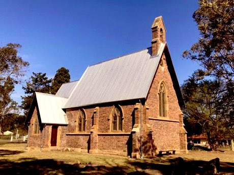 “… out of the mouths of babes and sucklings …” The Innocents’ Day. The Collect. The photo is of Holy Innocents’ Church in Rossmore (NSW, Diocese of Sydney): Bishop Broughton laid the foundation stone on 28 December 1848.