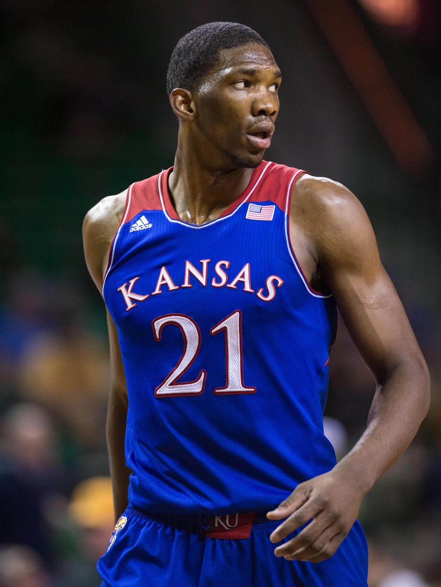 bigjjones45's tweet photo. DEVELOPING STORY: Philadelphia 76ers Forward Joel Embiid has been rumored to return to college and have 3 years of eligibility, per sources.

Embiid played in 28 games for the Jayhawks in the 2013-14 season and will look to compete for a national title.

“Get me tf outta Philly” https://t.co/fwkb5jxChO