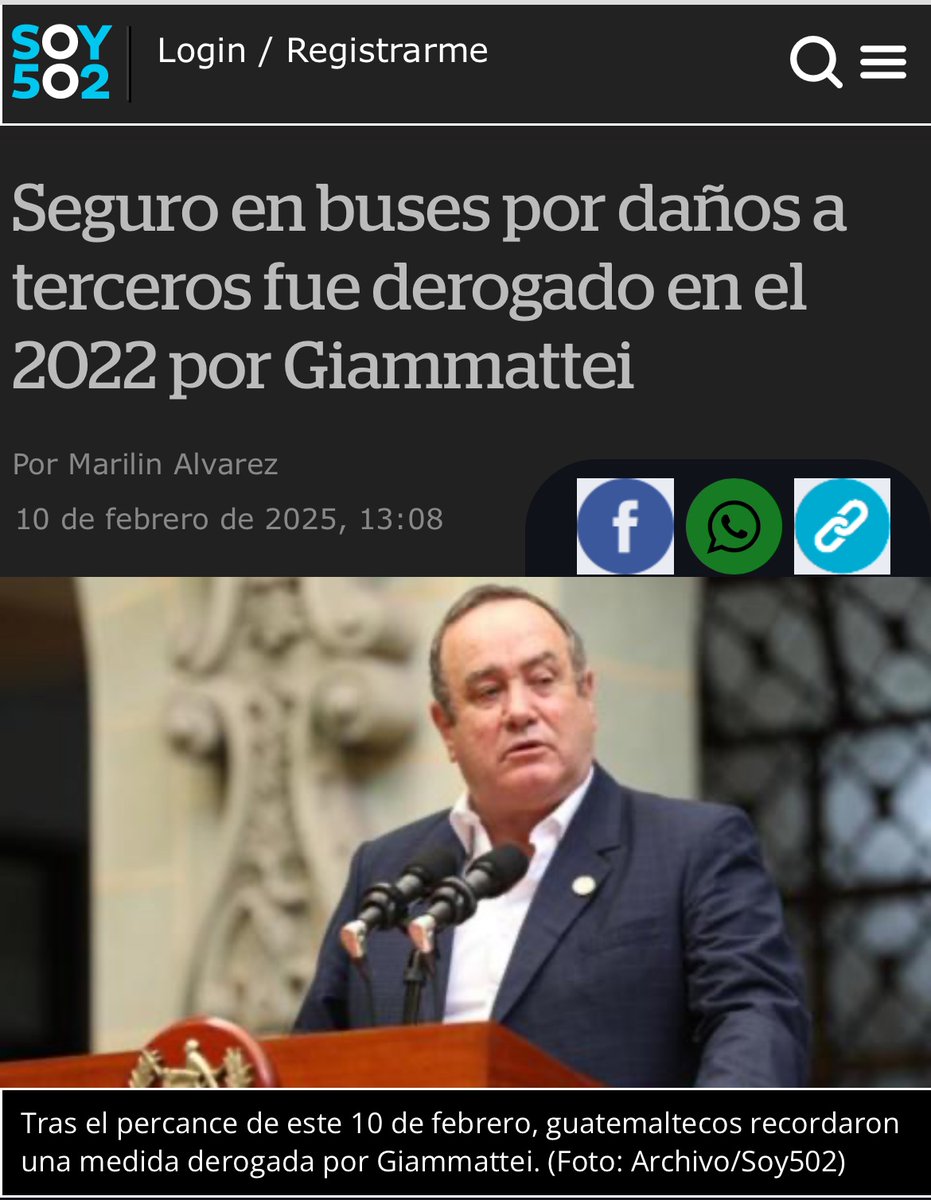 macu_ubaldo's tweet image. Todos felices con este infeliz que por complacer  a Rony Mendoza derogó el seguro por daños a terceros en buses. 
Hoy todos quieren culpar al presi Arévalo.

Que injustos son con el Presi Arévalo.b