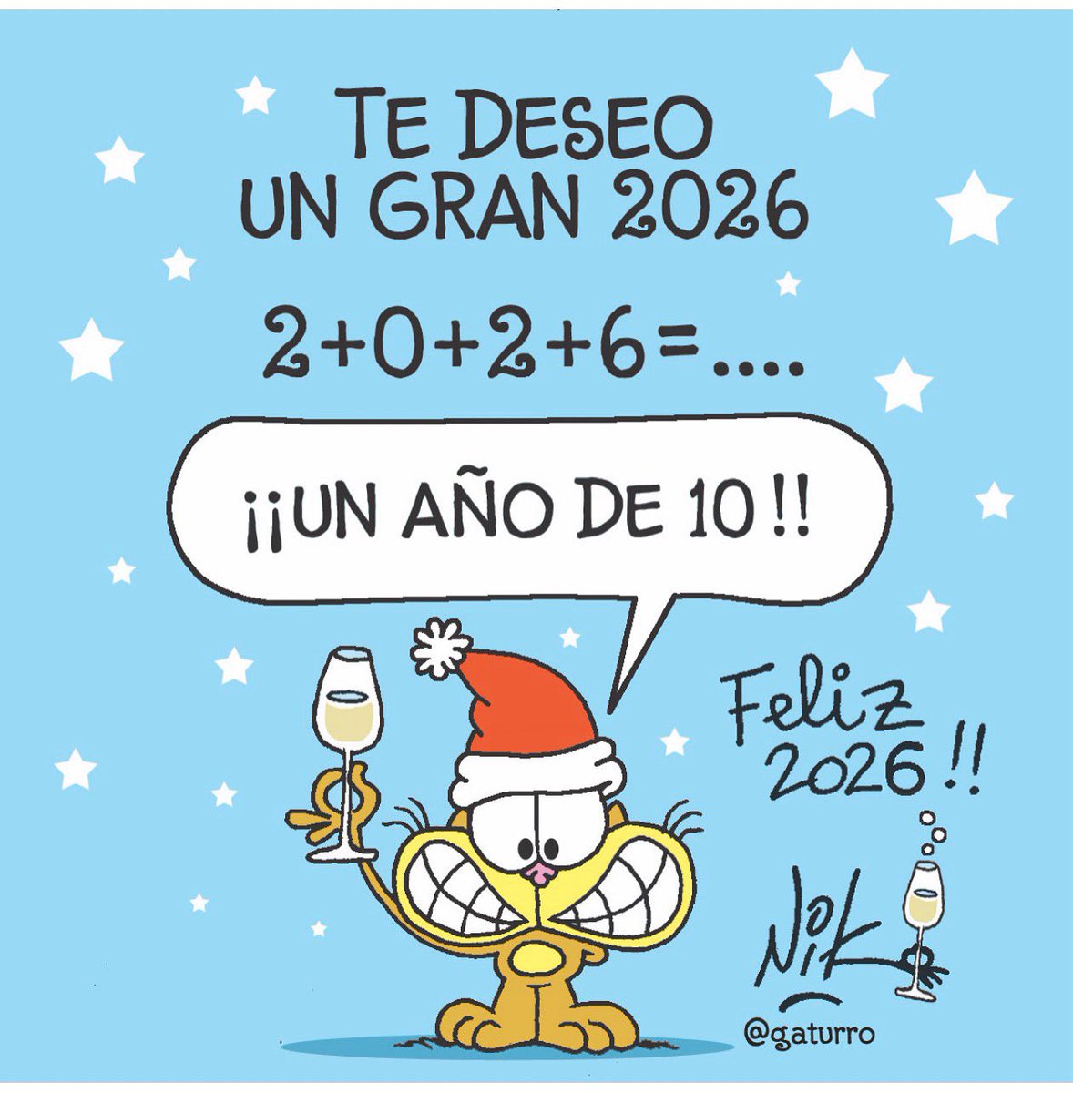 Felicidades para Todos!!! ❤️#Feliz2026 #FelizAñoNuevo <a href="/JMilei/">Javier Milei</a>