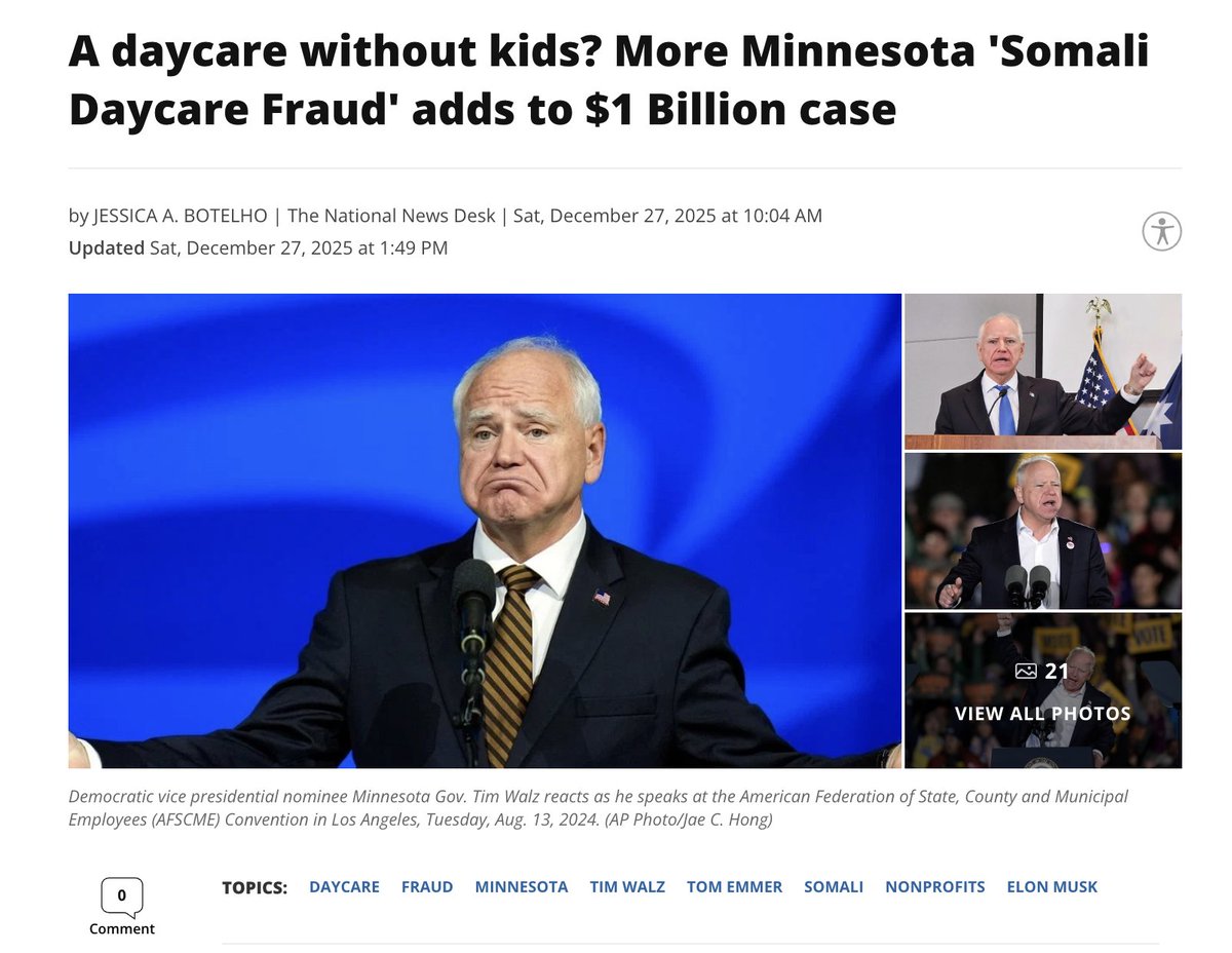 MitAktien's tweet image. Übrigens mal wieder sehr interessant zu sehen, wie der Großteil der Deutschen Presse die massiven Betrugs-Skandale der Democrats in Minnesota komplett verschweigt. Es tun sich da täglich gigantische neue Abgründe auf. Die Democrats sind in den USA so dermaßen durchsumpft von…