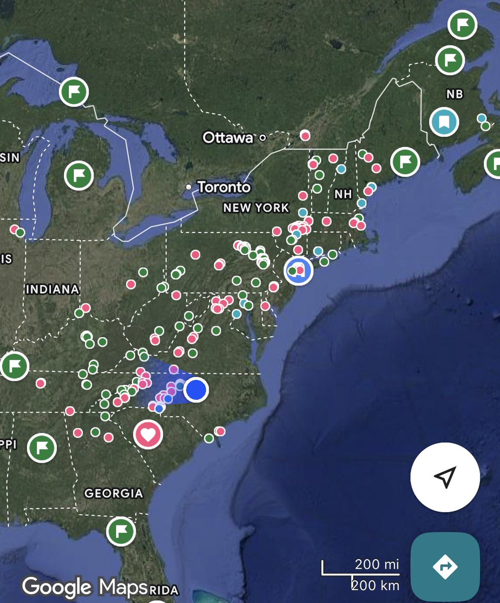 I got Appalachia on lock if anyone needs places to visit