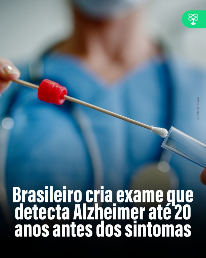 #destaquesdoano Um cientista brasileiro pode revolucionar o diagnóstico do Alzheimer com um teste simples de saliva! Gustavo Santos da Unicamp, desenvolveu na Faculdade de Medicina da USP de Ribeirão Preto, um método que identifica a doença até 20 anos antes dos primeiros