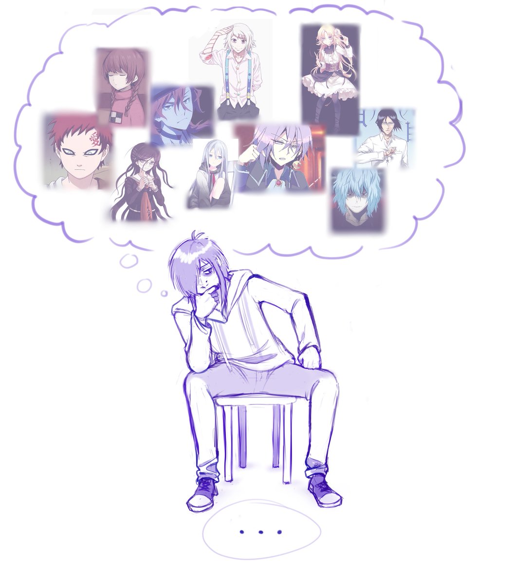 Spooky_draws's tweet photo. "We often choose our favorite characters because we see ourselves in them"

Ngl this trend kinda hurt a little... #arttrend https://t.co/9ozJbQWhAV