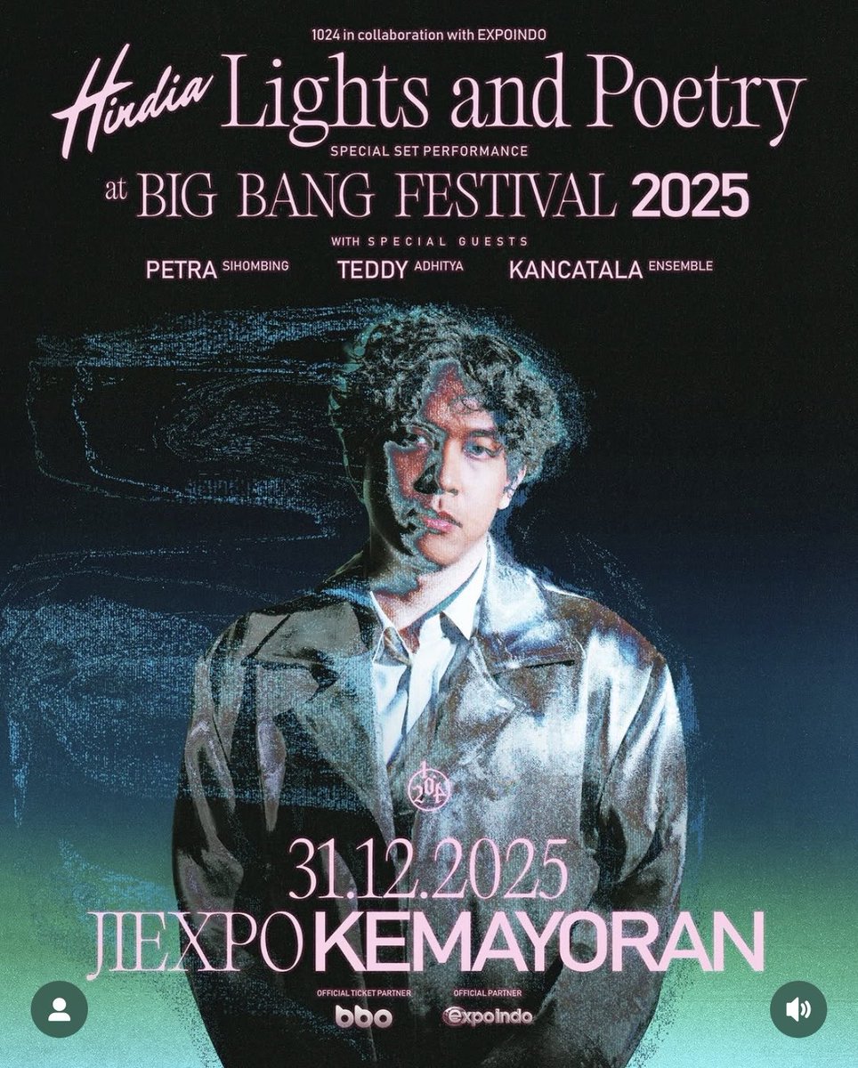anandiaho's tweet photo. WTS 2 tiket Big Bang Festival untuk tanggal 31 Desember, guest starnya Hindia &amp; Perunggu tapi gabisa dateng karna harus kerja di malam tahun baru huhu, ada yang mau beli kah? Harganya 250k aja untuk 2 tiket🫶🏻

#wts #teamhindia https://t.co/hDdPDS8Y22