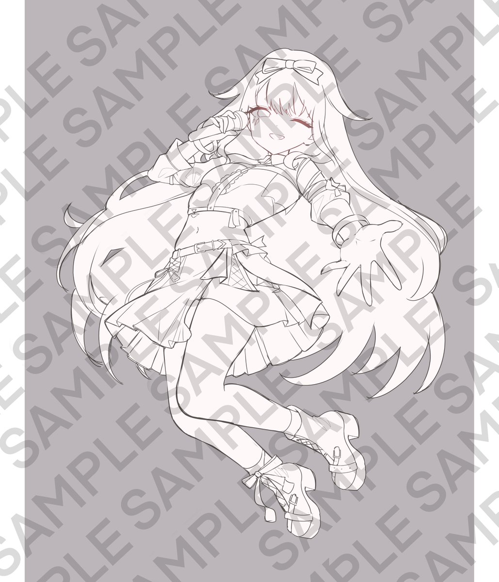 Mayuzuumi's tweet image. Hello Adventrix! Here's an update on the Advent happis with the sketches for Bijou and FUWAMOCO!  

Orders will be up soon!

#FUWAMOCO #FWMCpix 
#LIVEseki #bijouwled