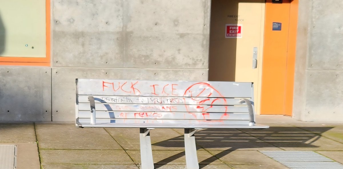 Silly children don't think that we'll come back and remove the graffiti again and again and again