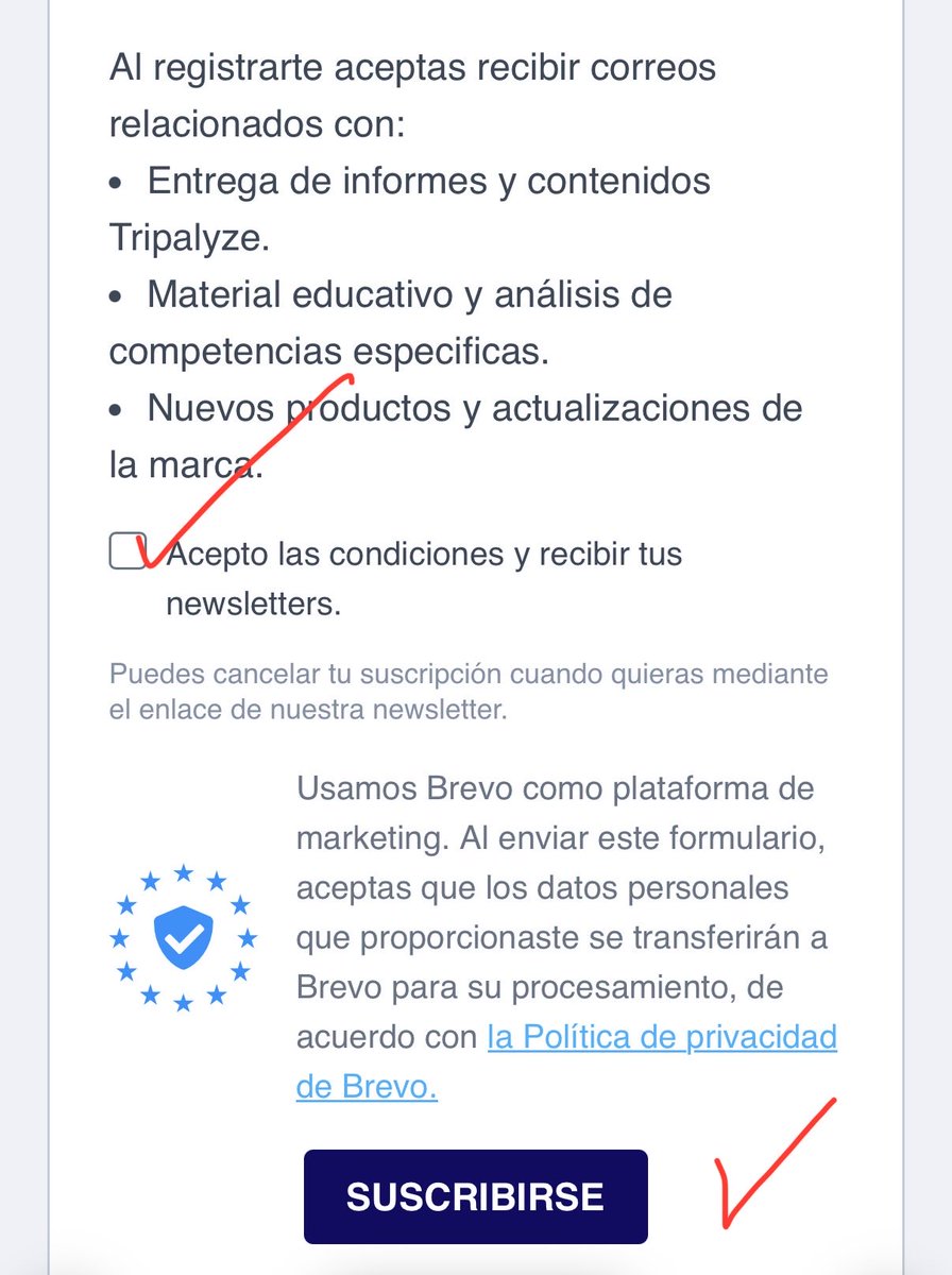 CarlosGArango's tweet photo. Como me suscribo a la lista de distribución gratuita de @tripalyze 🏆🏆🏆

♦️Ingreso al link: 

https://t.co/XlLhnCs4dm

1. Completo nombre 
2. Ingreso correo electrónico.
3. Acepto las condiciones y Habeas data. 
4. Botón SUSCRIBIRME. 
5. Listo para recibir pronósticos 🤑 https://t.co/heavJd2CRW