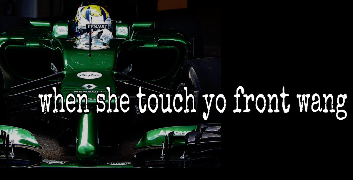 f1_headassery's tweet photo. I speak for all motor racing fans when I say we gooned to the 2014 Caterham https://t.co/jBUhRmvci5