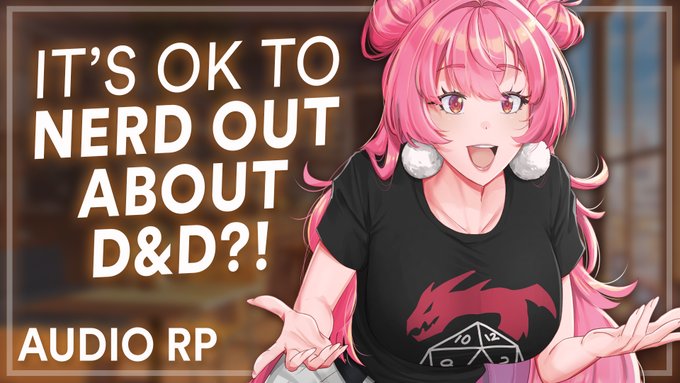 BabyPinkVA🌙🎙️ - First date with your online crush, and all she talks about is Dungeons & Dragons? I mean... I don't see a problem? https://t.co/dtlIJWST2v