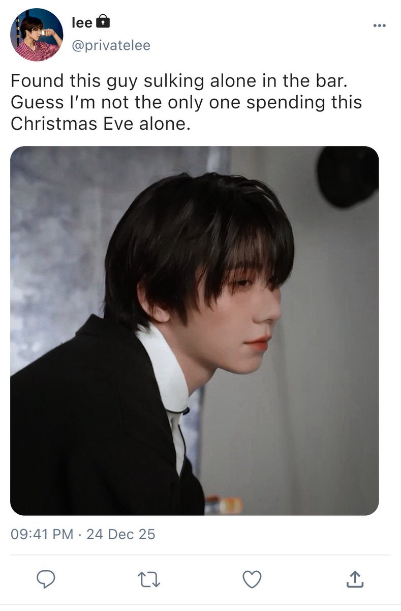 haellahan's tweet photo. A Haneulz au
—Rivals In Love

Haru Park and Jiro Lee are the hottest rivals, competing over the heart of Jehlie De Vera. 

But on Christmas Eve, Jehlie breaks their hearts. Heartbroken, they share a toast. And on Christmas Day, they wake up, in bed—naked—with their arch nemesis. https://t.co/6PKLmZPayK