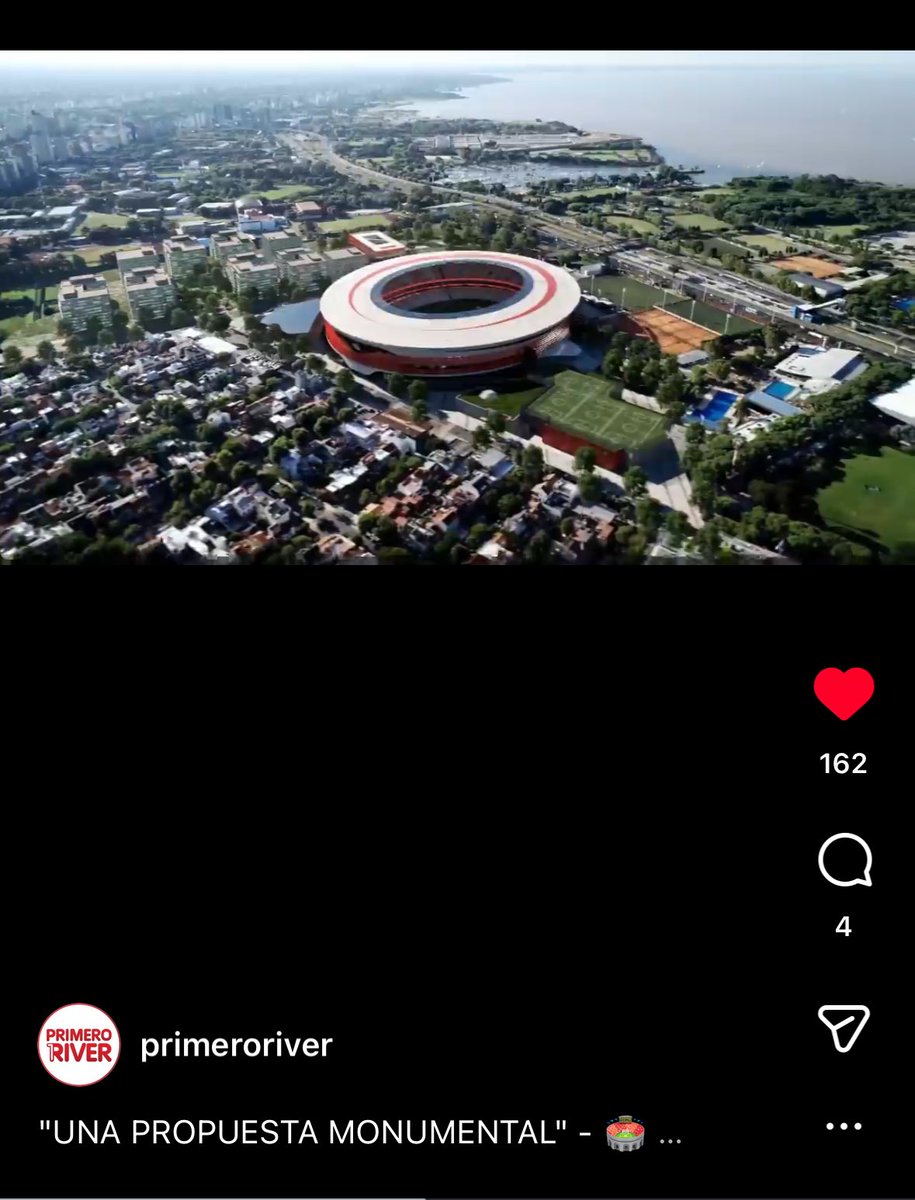 Me causa muchísima gracia que cada vez que se rumorea con una remodelación del estadio siempre usan un render que presentó otro candidato hace años 😂