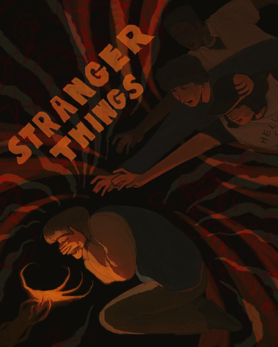 glizzyblizzy0's tweet photo. #StrangerThings5 fanart poster I made :]] https://t.co/6MUuSxTrx2