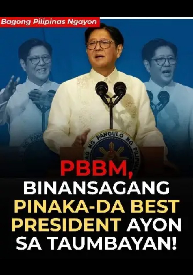 Indeed, the best President in the modern era!! 3 and a half years ang Dami na niyang nagawa para current and future Ng Pilipinas!! Happy new year PBBM!! Naway gabayan ka ng Diyos on the days ahead! ❤️🙏🇵🇭☝️