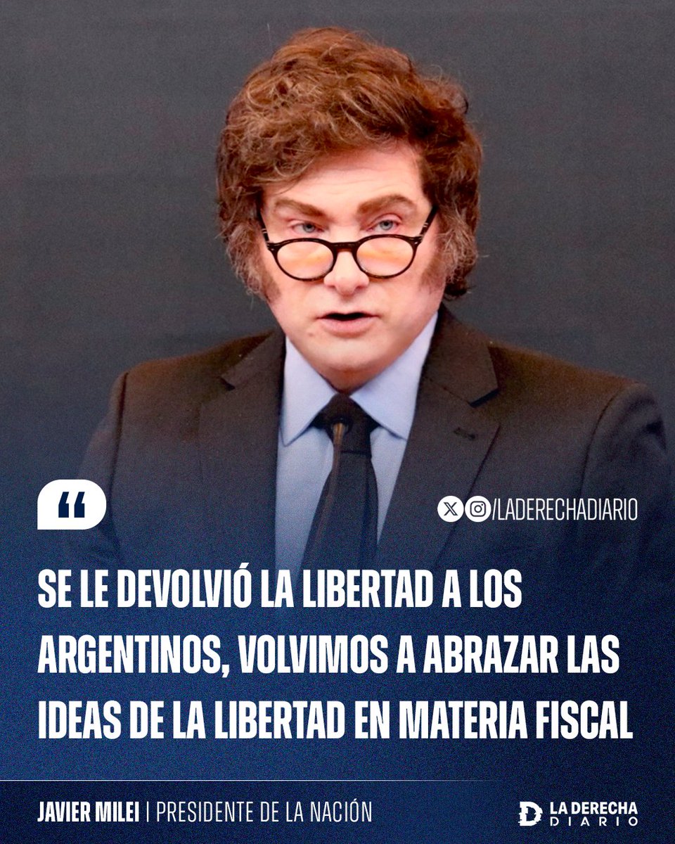 🚨🇦🇷 | "Se le devolvió la libertad a los argentinos, volvimos a abrazar las ideas de la libertad en materia fiscal": Javier Milei celebró la aprobación del Presupuesto 2026 con superávit garantizado y la Ley de Inocencia Fiscal.