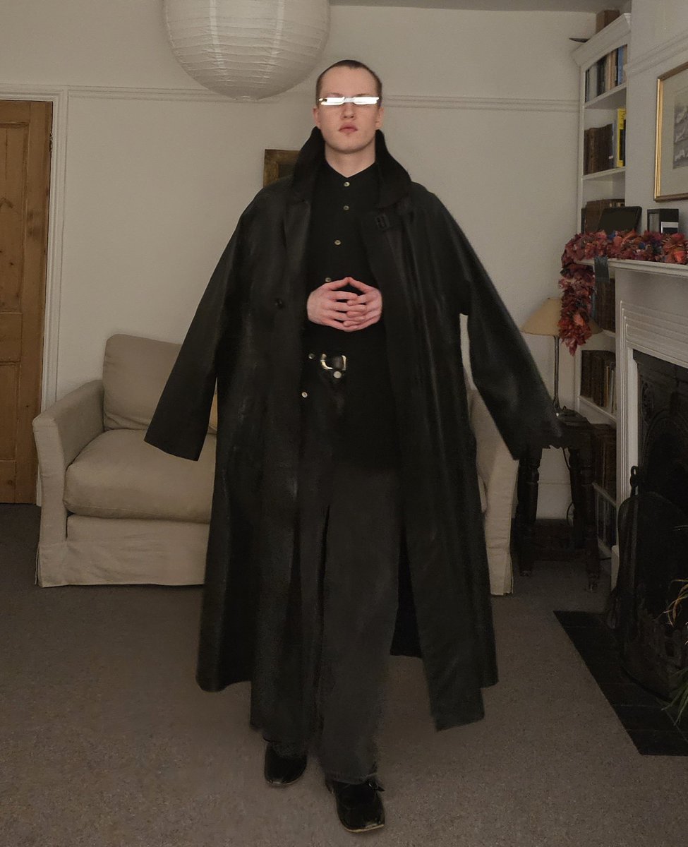 popularknapsack's tweet image. i have created a new character: Artemy Flamesheath, emperor of a world where status is defined by whoever makes the stupidest impulse purchases on jackets