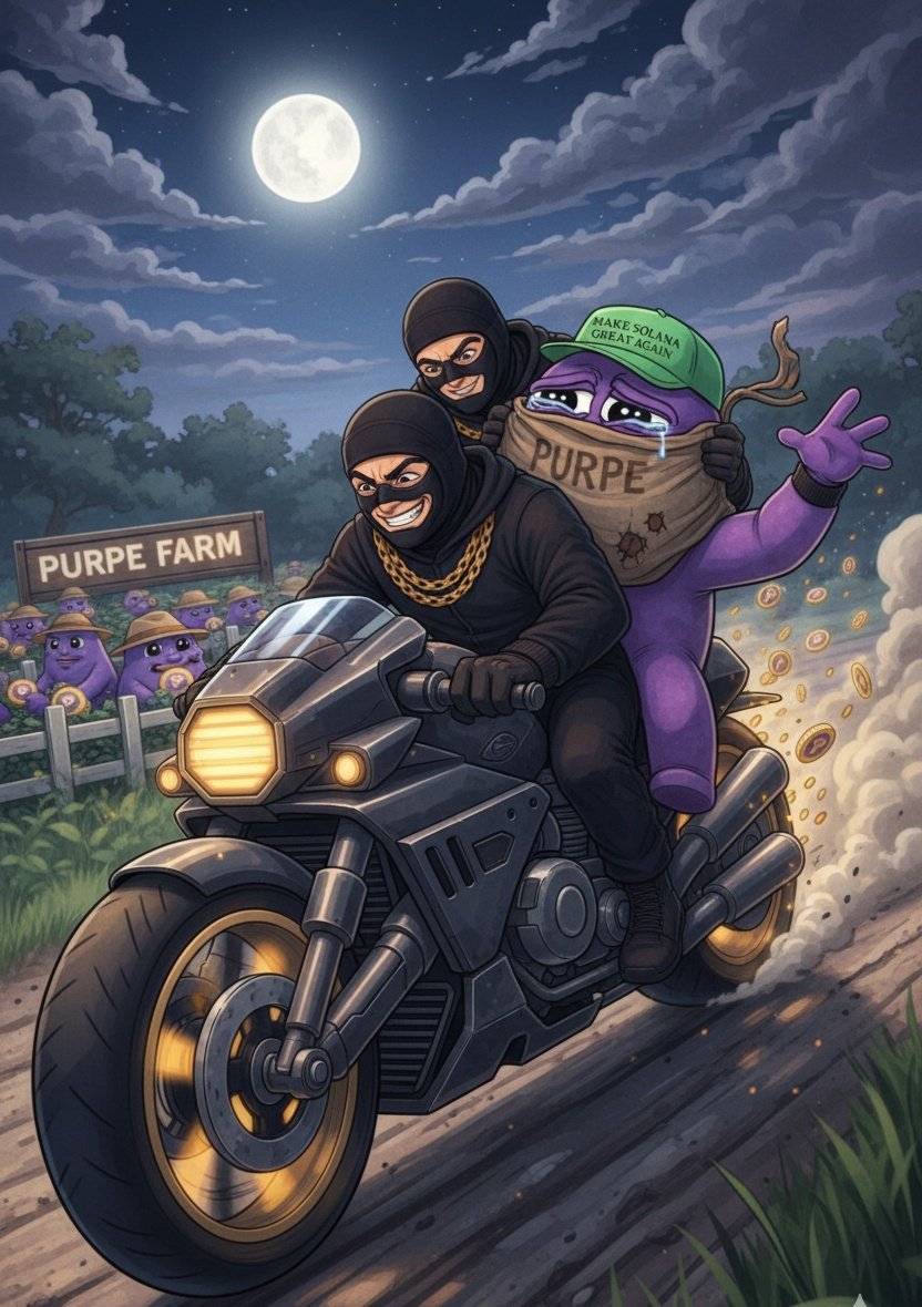 BigCryptoRift's tweet image. GM CT 

⚠ Don't be like this Purpe

Left crying while the $HEIST crew speeds off with the gains! 😂

Missed the last pump ?

Don't miss $HEIST

We're not asking for permission, we're taking what's ours.

Join the crew now👇
 2vajnU4dtDd1QanELidGtHpFXB7XV7Gi8BUhC1qkpump

#Crypto