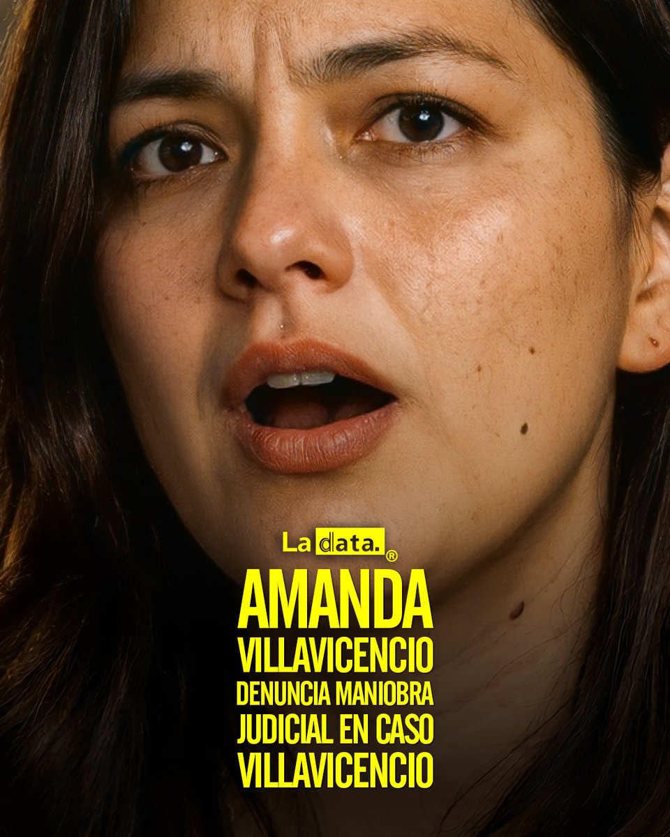 #Tendencia Amanda Villavicencio denuncia maniobra judicial en caso Villavicencio

Amanda Villavicencio, hija del excandidato presidencial Fernando Villavicencio, alertó sobre lo que considera una maniobra judicial destinada a favorecer la impunidad en el caso del magnicidio de su
