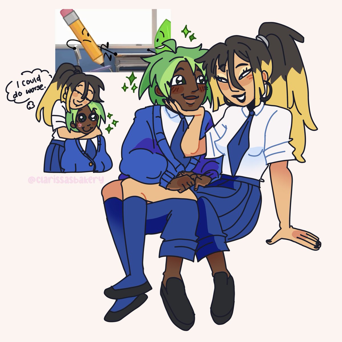 leafcil// anything for a dose of yuri…