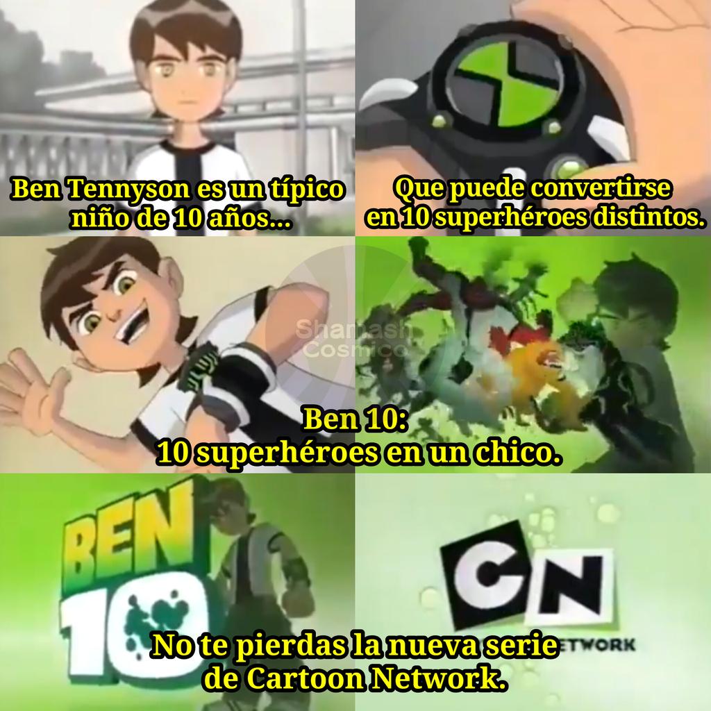 ShamashYT's tweet image. Es el aniversario de una de las caricaturas más famosas del mundo, hace 20 años se anunciaba con este comercial Ben 10.

Una serie a la que le tengo mucho cariño por mi infancia y por hacerme la carrera xd