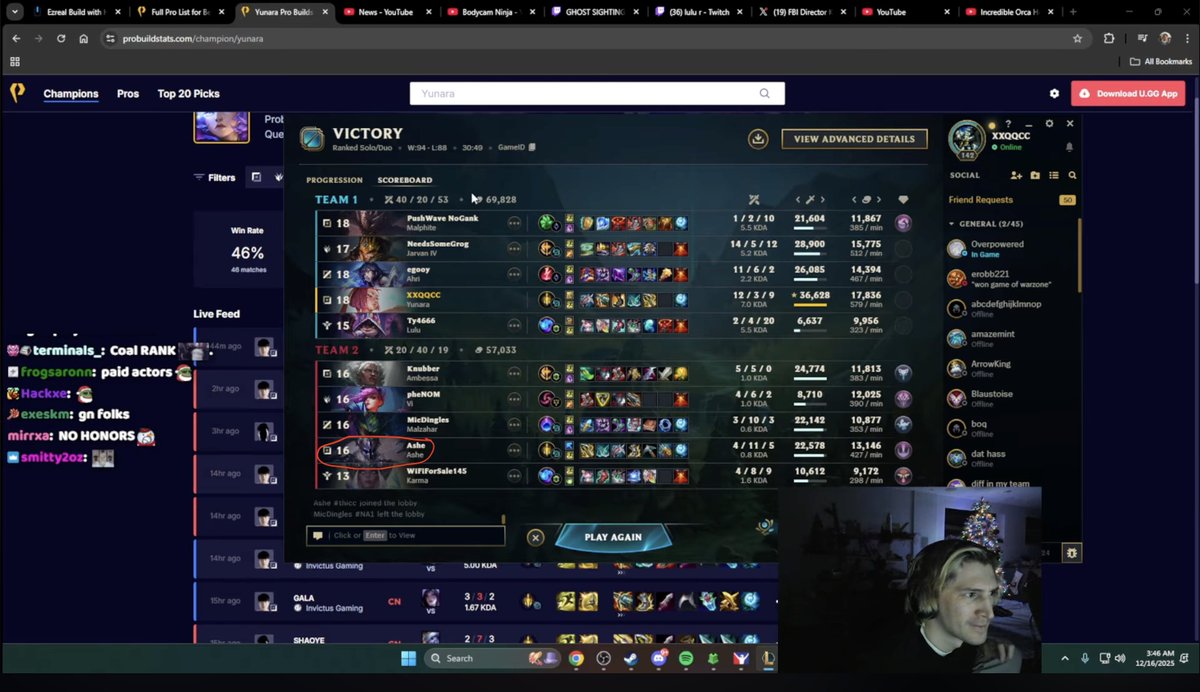 pana is really losing in XQC low