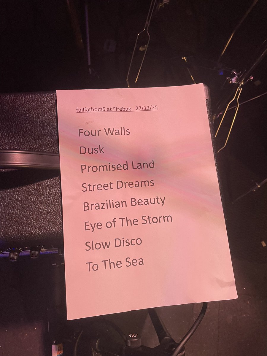 fullfathom5uk's tweet photo. Thank you to @wakeuppromotion for putting us on tonight at @FirebugBar https://t.co/EmIXl4q3xY
