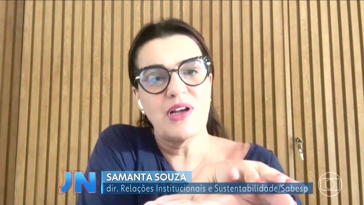 Vcs sabem que o maior consumo de água não é humano... mas continuem batendo nesse povo #globo #jornalNacional #JN