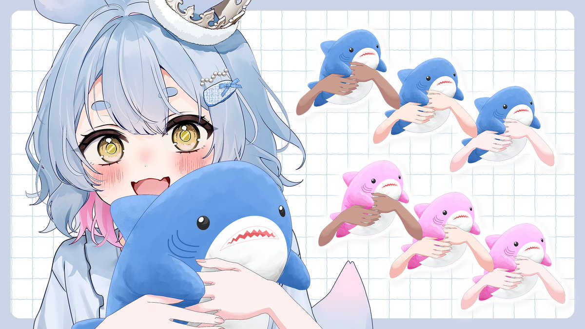 utairo_works's tweet photo. ／⋰
🦈 𝓝𝓔𝓦 𝓕𝓡𝓔𝓔 𝓜𝓐𝓣𝓔𝓡𝓘𝓐𝓛
＼⋱
　
ちょっとクールで
ちょっとあざとい…？🫧
　
「サメのぬいぐるみを持つ手」
のイラスト素材を作りました🦈🤍
　
➡️https://t.co/VlPTAHnVBf
　
モデルのご協力：狛音わおん様（@komane_waon）
　
❤️＆RP嬉しいです
　
#Vtuber素材 #フリー素材 https://t.co/MKppo8I3hV