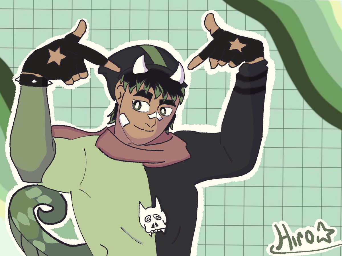 Hitomate_0's tweet image. Ayer Mypho estaba de cumpleaños pero como andaba fuera no pude preparar nada, así que aquí esta un dibujo de cumpleaños atrasado Xd, felicidades Mypho y que cumplas muchos mas 🎉