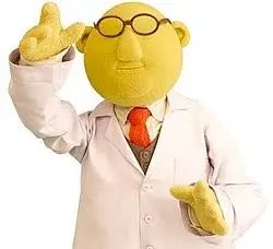 Spending new years as Dr.Bunson Honeydew