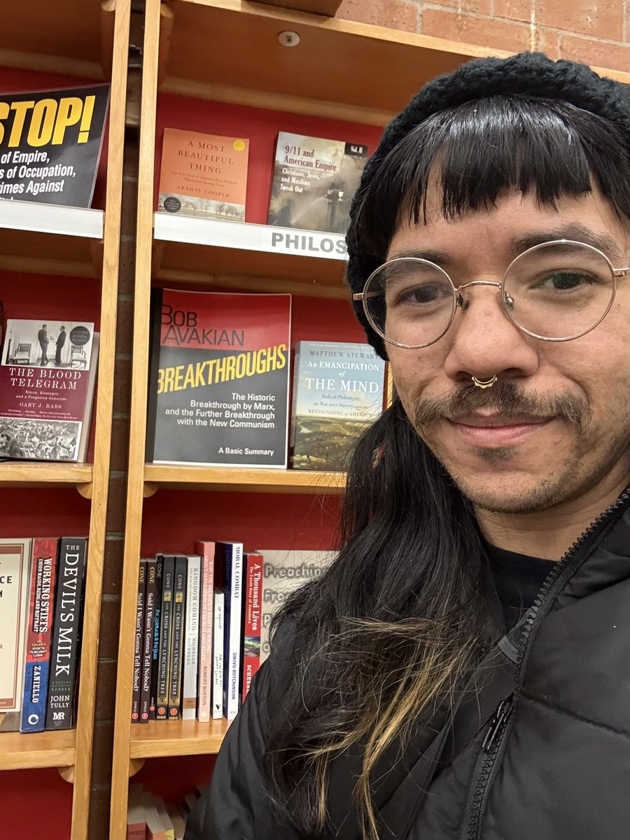 at revcom headquarters, anyone want me to pick y’all up anything 💀