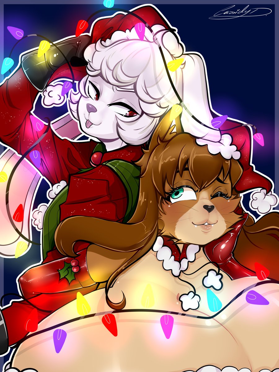 Otra trabajo precioso! Muchas gracias por la confianza!! y Felices fiestas. 🎄🎄

Ch:<a href="/thundersearch/">Thundersearch</a> 
✨ #furryfandom #furrygirl #furryartwork #Navidad2025 #Christmas2025