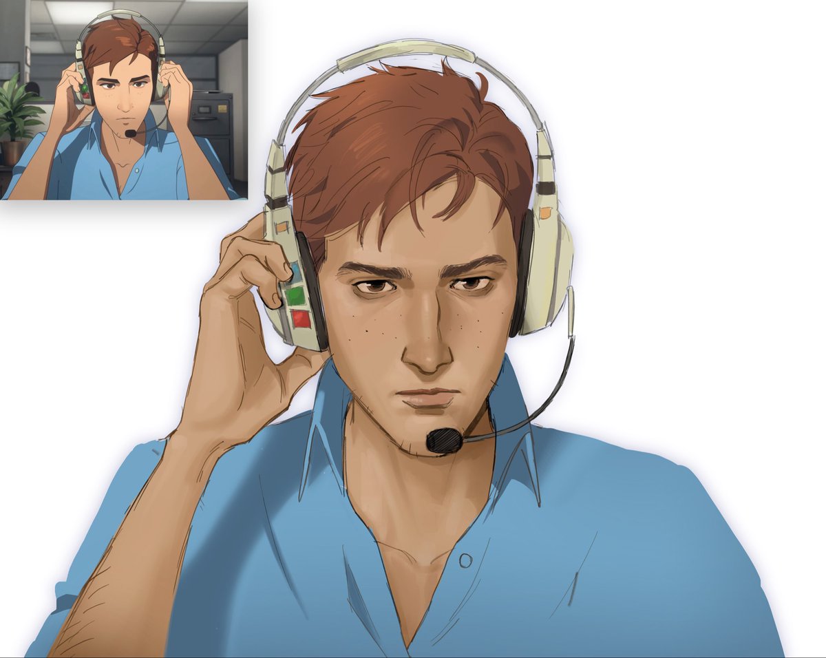 reposting this sketch bc i didn't like the background #robertrobertson #dispatch